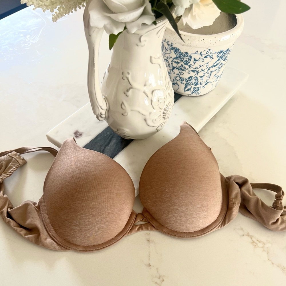 Victoria’s Secret “Perfect Shape” Nude Bra with Light Push-Up